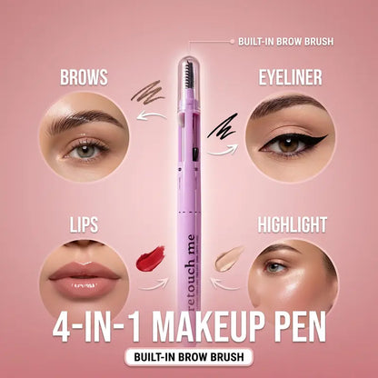 4-in-1 Makeup Pen – Four Colours, Endless Possibilities