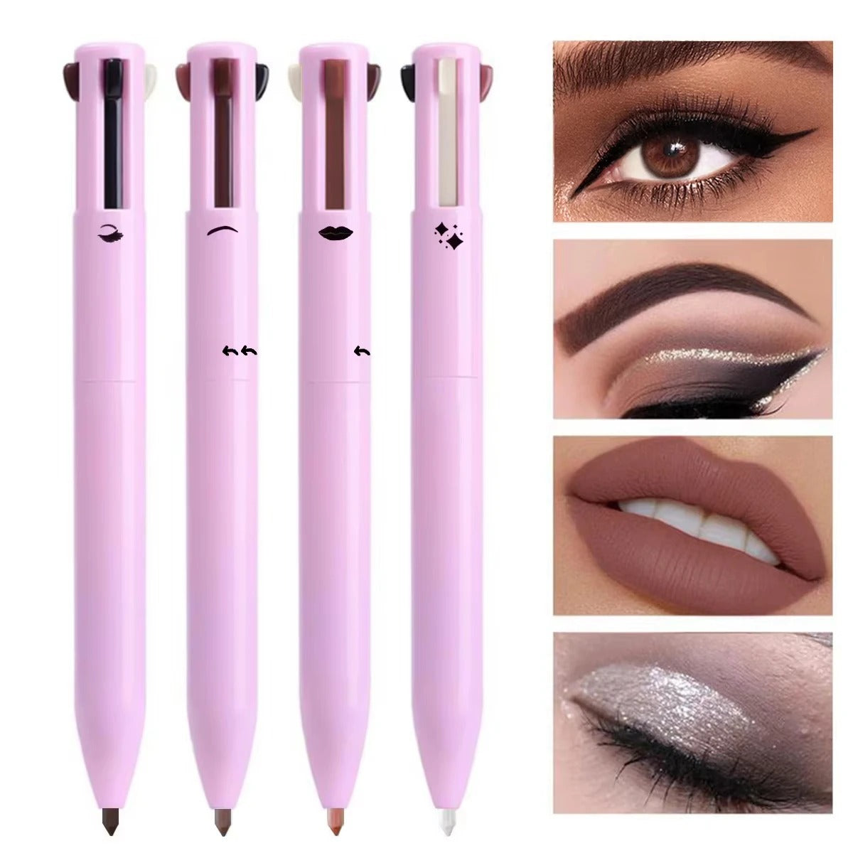 4-in-1 Makeup Pen – Four Colours, Endless Possibilities