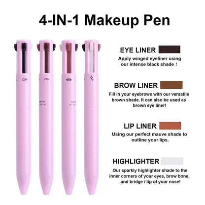 4-in-1 Makeup Pen – Four Colours, Endless Possibilities